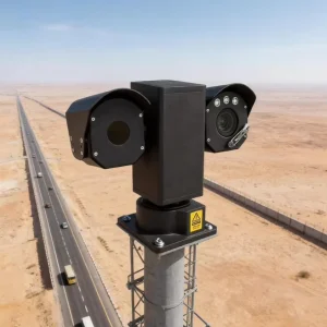10Km Long Range Thermal Image Night Vision Surveillance System With 50X Zoom IP67 Infrared PTZ Camera