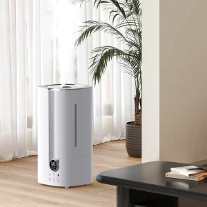 10L Top-Fill Hybrid Humidifier 2-in-1 Warm & Cool Mist | UV Lamp & 12H Timer | Smart WiFi Remote Air Humidifier For Home Office
