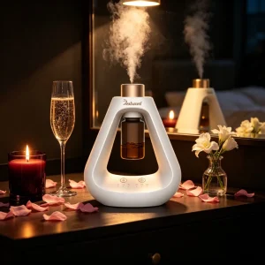 10ML HYGEA Smart Aromatherapy Machine Desktop Ce Nebulizer Hotel Automatic Essential Oil Aroma Diffuser
