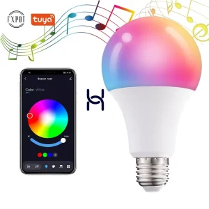 Smart LED Bulb 10W 12W 15W E27 E26 B22 Remote-Controlled RGB Color Dimmable LED Bulb