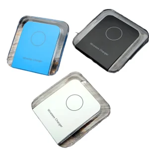 Universal 10W/15W WPC-Certified Fast Wireless Charging Pad, Foldable 2-in-1 Desktop Office Phone Stand and Wireless Charger