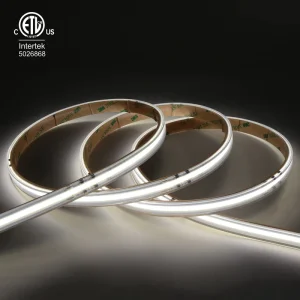 10W/M High Voltage 5000K AC110V/230V Ip67 Outdoor Waterproof Cob Led Strip Light Cob Strip 480leds Full Range Flexible Cob