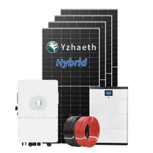 10kwh Lithium Battery Backup 5kw 8kw off on Grid Solar Power System for Home 10kw 20kw 30kw Hybrid Solar Energy Storage System