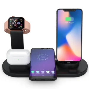 10W Wireless Charger Multifunctional Charger Fast Charging for Phones/Watches/Earphones ROHS CE FCC