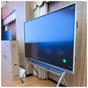 110 Inch Interactive Android AI Smart Screen TV Android Interactive Panel Whiteboard Type for School Use
