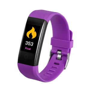 115 PLUS Smart Bracelet with TFT Display Sleep Tracking IP67 Waterproof Music Player Thermometer Accelerometer