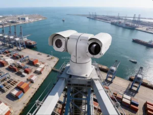 11km Long Range Thermal Imaging PTZ Camera Hidden IP Surveillance for Perimeter Protection