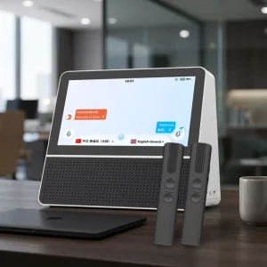 121 Languages 7 Inch AI Translator Machine Dual Touch Screen IPS LCD Android 5G WiFi Offline Voice