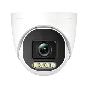 12MP 4K UHD 1/2.49″ CMOS POE Dome IP Camera, 4 PCS Dual-light LEDs, H.265+, 3.6mm Lens (2.8mm Optional), 20m IR Night Vision