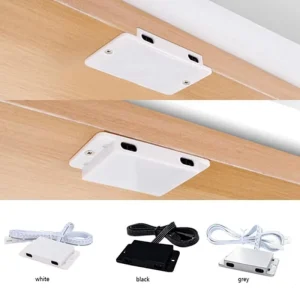 12V 24V Smart Infrared LED Switch Hospitality Hotel Cabinet Closet Wardrobe IR Inductive Proximity Double Door Motion Sensor