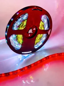 12V Smart LED Strip Light Bar 5050 Full-color WS2811 with /Wi-Fi App Control 10m PCB Light Strip with Sensing Flow