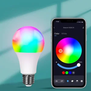 12V Atmospheric Indoor Home Decoration Light Bulb, Smart Remote-Controlled Dimmable LED Bulb