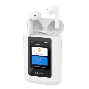 144 Languages Smart 98% Accuracy Support Online Offline Without App Powered Translate Earbuds Voice Translator