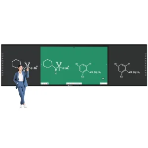 146 162 185 Inch 4K LED All in One Digital Touch Screen Smart Board Interactive Whiteboard Flat Panel OEM