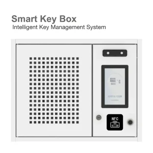 15 Key Slots Smart Key Cabinet RFID Key Control Safe Box Electronic Key Management System Wall Mounted NFC Fingerprint Face