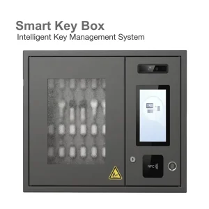 15 Key Slots Smart Key Cabinet RFID Key Control Safe Box Electronic Key Management System Wall Mounted NFC Fingerprint Face Cold