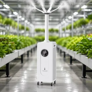 15 Liters Electric Industrial Ultrasonic Humidifier with Aromatherapy Remote Control Smart Cool Mist Floor Standing Household