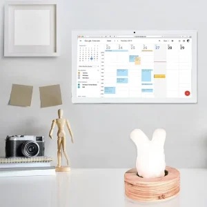 15.6 Inch Digital Smart Calendar Touch Screen Wall Mounted Interactive Display Family Schedules Digital Calendar Screen