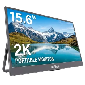 15.6 Inch Innoview Portable Monitor 2560X1440 60Hz Built-in Speaker USB C Standard HDMI Ultra-Slim Travel Monitor