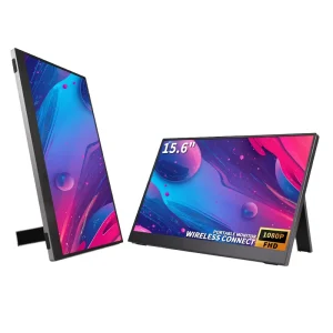 15.6 Inch OLED Portable Monitor Type-C USB Powered Smart Touch Screen UHD 4K 240Hz Built-in Speaker