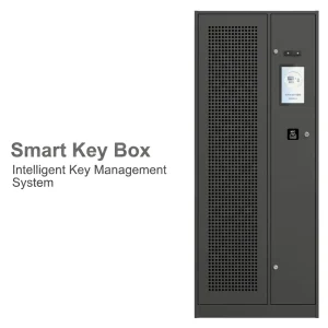 155 Key Slots Smart Key Cabinet RFID Key Control Safe Box Electronic Key Management System Floor-Standing NFC Fingerprint Face