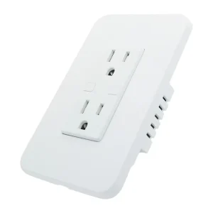 15A APP Control Smart Home American Electrical Smart Socket Smart Wifi Wall Power Socket with Usb Port/type C Port for Canada