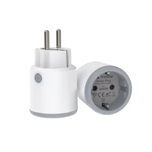 15A Power Monitor Smart Home System with SmartThings Homekit Matter WiFi EU Socket Plug