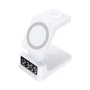 3-in-1 Wireless Charging Station for Multiple Devices, 15W Magnetic Wireless Charging Stand
