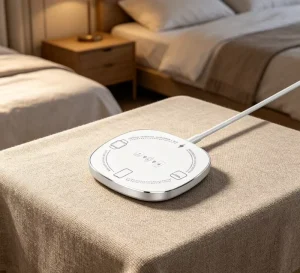 15W Portable 3-in-1 Magnetic Wireless Charging Station, Fast Wireless Charging Pad for Multiple Devices
