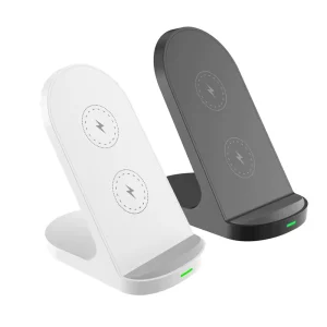 15W Fast Charging Station Wireless Charger Type C Wireless Charging Phone Holder for iPhone