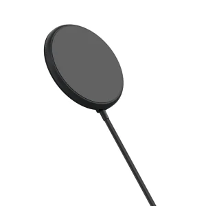 15W Fast Wireless Charger, Magnetic, Type-C Port, Retractable Cable, for Mobile Phone Power Adapters, OTP OVP OCP