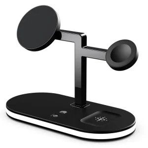 Smart Charging Device 15W 3-in-1 Wireless Charger for iPhone 15 Pro Max