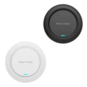 Portable 15W Fast Wireless Charging Station for Smartphones