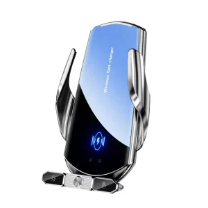 15W Magnetic Fast Wireless Car Charger, Air Vent Phone Holder with Touch Button for Android