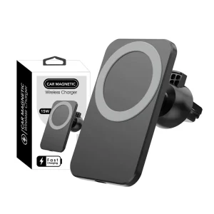 Phones & Accessories 15W Mag Wireless Car Charger Phone Holder, Fast Wireless Charging Air Vent Mount