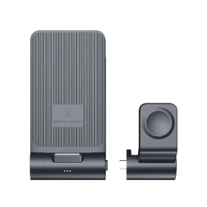 Universal 15W Fast-Charging Portable Foldable 3-in-1 Magnetic Wireless Charger for Mobile Phones