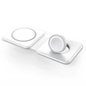 15W 3-in-1 Desktop Portable Magnetic Wireless Charger for Phones