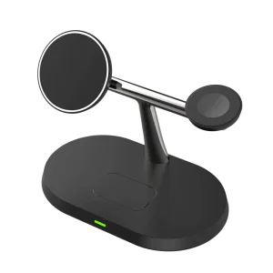 Factory Price 15W Magnetic Multi-Device 3-in-1 Wireless Fast Charging Station