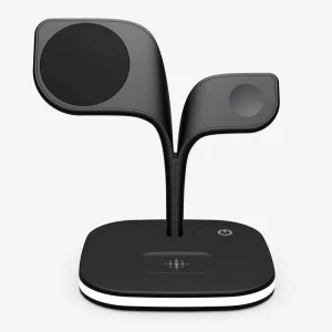 15W Fast Wireless Charging Device, 3-in-1 Wireless Charger for iPhone 15 Pro Max, Headphones, and Smart Devices