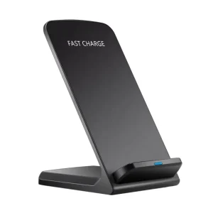 Portable 15W Wireless Charger Stand and Smartwatch Charging Dock with OTP Protection, Phone Stand, and Adapter