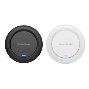 15W Fast-Charging Portable WPC-Certified Wireless Charger for iPhone 15 and Android Phones