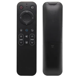 16 Button 2.4Ghz Wireless TV Remote Control with Rolling Code Metal Waterproof for Smart TV LCD 40SF466A BK AAA Battery