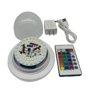Replacement Bulb Smart Home Light, 16-Color RGBW Lamp Holder for LED Light Cube Bar Chairs and LED Furniture Accessories