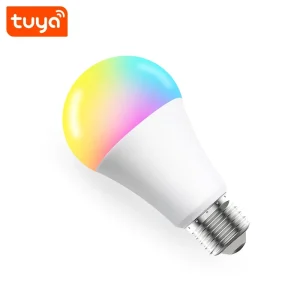 Best 16 Million Colors 9W 900LM E27 AC 85–265V WiFi Tuya Smart WiFi Mini RGBCW LED Bulb for Alexa Google Assistant PST WFA19