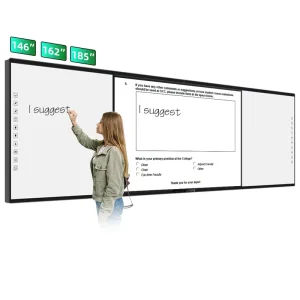 162 Inch COB LED Smart Interactive Display 4K UHD Multi Touch Screen Conference Hall Exhibition Stage Showroom