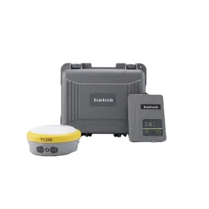 16GB Internal Memory RTK GNSS TK200 Receiver 4G 5G Bluetooth WiFi IP67 Rated Multi-Frequency 1408 Channels 3cm Accuracy