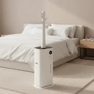 17L Plastic Smart Modern Ultrasonic Air Humidifier Fast Humidification Remote Control Aromatherapy Disinfection Electric English