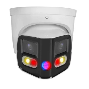 180 Dual Lens 4K 8MP Wizsense AI Security POE IP Camera Night Vision Human Vehicle Detection Active Deterrence Eyeball