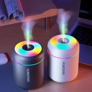180ML USB Electric Aroma Diffuser Mini Air Humidifier LED Lights Smart Perfume Dispenser for Home Bedroom Essential Oil Purifier
