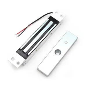 180kg (350lb) 280kg Single Door DC 12V Electromagnetic Lock Access Control Magnetic Lock Electric Lock Embedded Installation